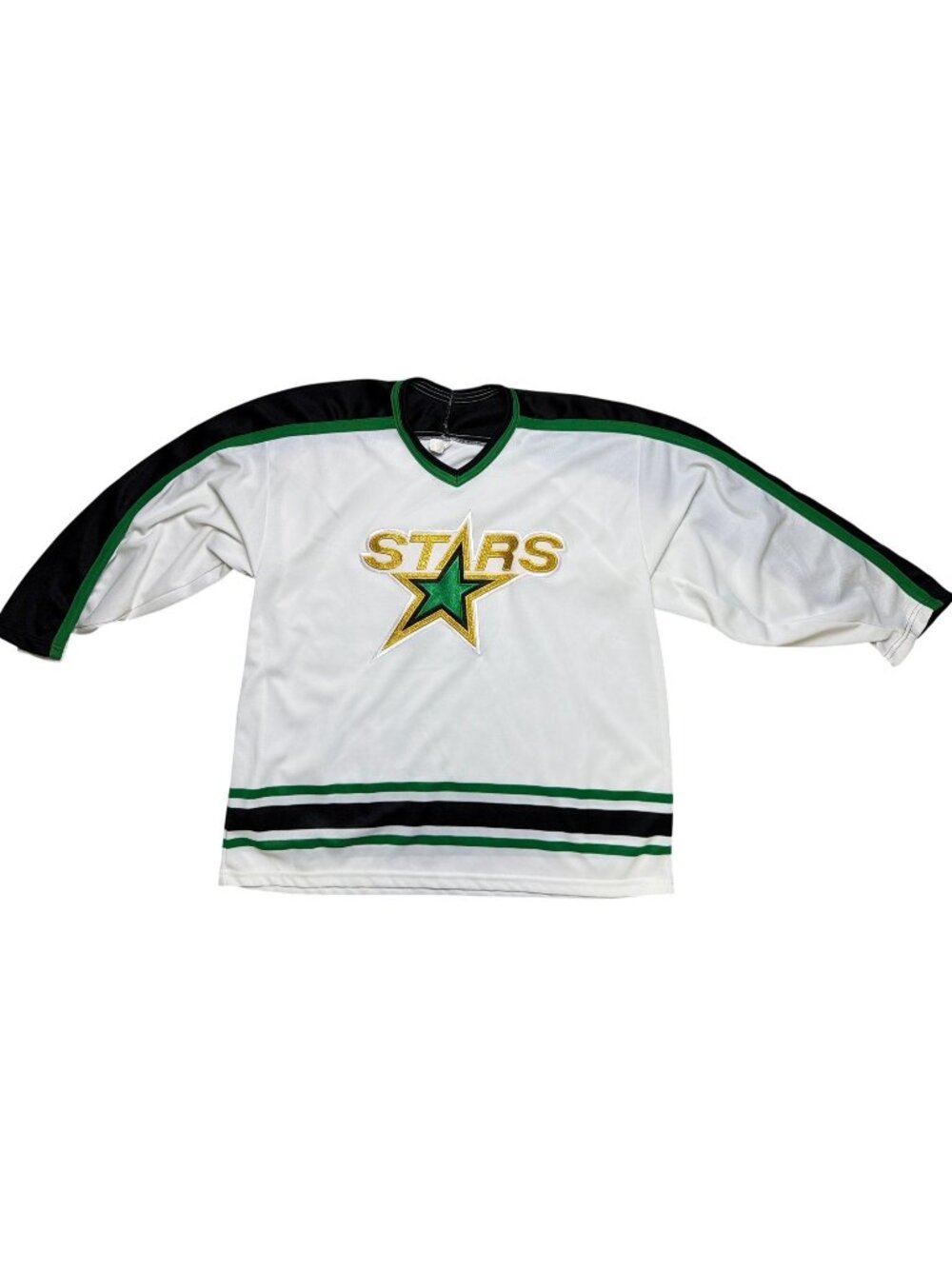 Vintage NHL Maska CCM Inaugural Season Dallas Stars  Hockey Jersey Men's XL